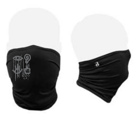 Gaiter style face mask with Vast Logo//Now here!